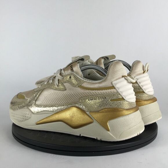 Puma RS-X Winter Glimmer Gold Running Shoes 372761-01 Women’s Size 11 - Picture 7 of 12